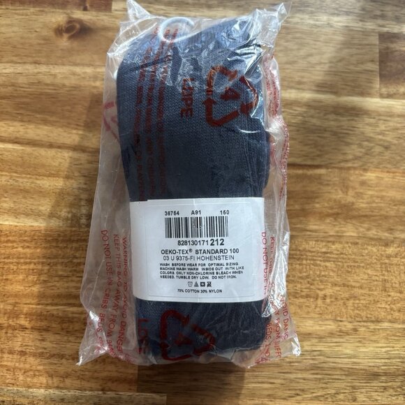 Hanna Andersson Girls Ankle Tights Blue Size 12 School Holiday Preppy Winter NEW - Picture 4 of 7